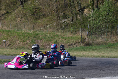 16 & 17/04/2022 : 3ème manche du Championnat du Sud 2022 au circuit d’Aigues-Vives (photos Stéphane Agnus) 2022 — karting