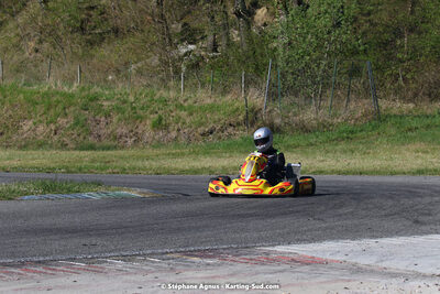 16 & 17/04/2022 : 3ème manche du Championnat du Sud 2022 au circuit d’Aigues-Vives (photos Stéphane Agnus) 2022 — karting