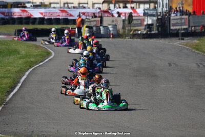 16 & 17/04/2022 : 3ème manche du Championnat du Sud 2022 au circuit d’Aigues-Vives (photos Stéphane Agnus) 2022 — karting