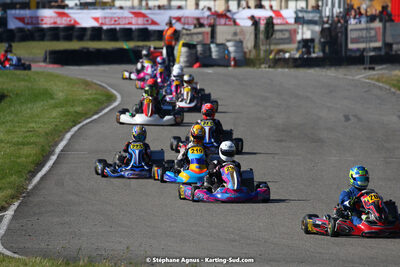 16 & 17/04/2022 : 3ème manche du Championnat du Sud 2022 au circuit d’Aigues-Vives (photos Stéphane Agnus) 2022 — karting