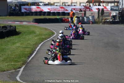 16 & 17/04/2022 : 3ème manche du Championnat du Sud 2022 au circuit d’Aigues-Vives (photos Stéphane Agnus) 2022 — karting