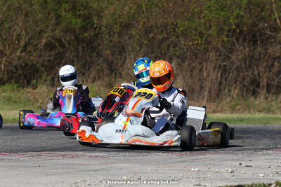 16 & 17/04/2022 : 3ème manche du Championnat du Sud 2022 au circuit d’Aigues-Vives (photos Stéphane Agnus) 2022 — karting