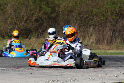 16 & 17/04/2022 : 3ème manche du Championnat du Sud 2022 au circuit d’Aigues-Vives (photos Stéphane Agnus) 2022 — karting