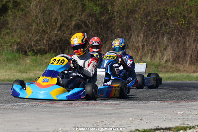 16 & 17/04/2022 : 3ème manche du Championnat du Sud 2022 au circuit d’Aigues-Vives (photos Stéphane Agnus) 2022 — karting