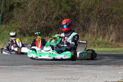 16 & 17/04/2022 : 3ème manche du Championnat du Sud 2022 au circuit d’Aigues-Vives (photos Stéphane Agnus) 2022 — karting