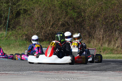 16 & 17/04/2022 : 3ème manche du Championnat du Sud 2022 au circuit d’Aigues-Vives (photos Stéphane Agnus) 2022 — karting