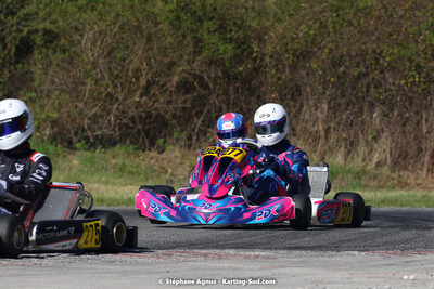 16 & 17/04/2022 : 3ème manche du Championnat du Sud 2022 au circuit d’Aigues-Vives (photos Stéphane Agnus) 2022 — karting