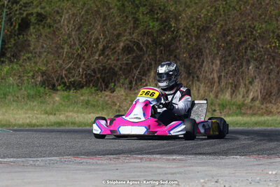 16 & 17/04/2022 : 3ème manche du Championnat du Sud 2022 au circuit d’Aigues-Vives (photos Stéphane Agnus) 2022 — karting
