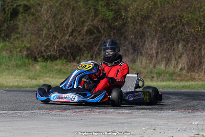 16 & 17/04/2022 : 3ème manche du Championnat du Sud 2022 au circuit d’Aigues-Vives (photos Stéphane Agnus) 2022 — karting