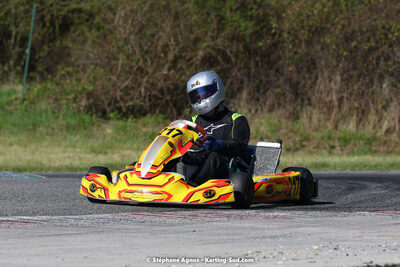 16 & 17/04/2022 : 3ème manche du Championnat du Sud 2022 au circuit d’Aigues-Vives (photos Stéphane Agnus) 2022 — karting