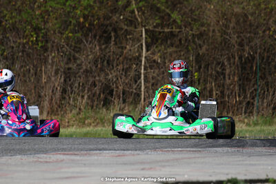 16 & 17/04/2022 : 3ème manche du Championnat du Sud 2022 au circuit d’Aigues-Vives (photos Stéphane Agnus) 2022 — karting