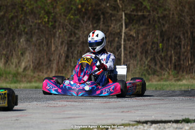 16 & 17/04/2022 : 3ème manche du Championnat du Sud 2022 au circuit d’Aigues-Vives (photos Stéphane Agnus) 2022 — karting