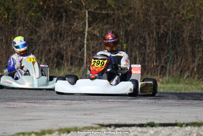 16 & 17/04/2022 : 3ème manche du Championnat du Sud 2022 au circuit d’Aigues-Vives (photos Stéphane Agnus) 2022 — karting
