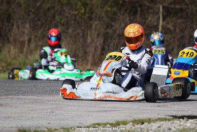 16 & 17/04/2022 : 3ème manche du Championnat du Sud 2022 au circuit d’Aigues-Vives (photos Stéphane Agnus) 2022 — karting