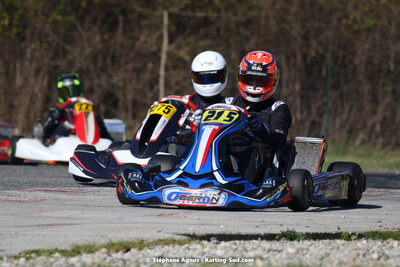 16 & 17/04/2022 : 3ème manche du Championnat du Sud 2022 au circuit d’Aigues-Vives (photos Stéphane Agnus) 2022 — karting