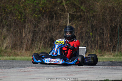 16 & 17/04/2022 : 3ème manche du Championnat du Sud 2022 au circuit d’Aigues-Vives (photos Stéphane Agnus) 2022 — karting