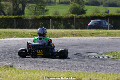 16 & 17/04/2022 : 3ème manche du Championnat du Sud 2022 au circuit d’Aigues-Vives (photos Stéphane Agnus) 2022 — karting