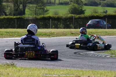 16 & 17/04/2022 : 3ème manche du Championnat du Sud 2022 au circuit d’Aigues-Vives (photos Stéphane Agnus) 2022 — karting
