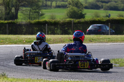 16 & 17/04/2022 : 3ème manche du Championnat du Sud 2022 au circuit d’Aigues-Vives (photos Stéphane Agnus) 2022 — karting