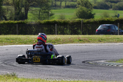 16 & 17/04/2022 : 3ème manche du Championnat du Sud 2022 au circuit d’Aigues-Vives (photos Stéphane Agnus) 2022 — karting