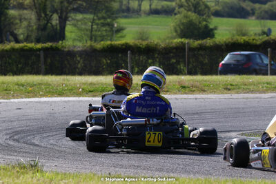 16 & 17/04/2022 : 3ème manche du Championnat du Sud 2022 au circuit d’Aigues-Vives (photos Stéphane Agnus) 2022 — karting