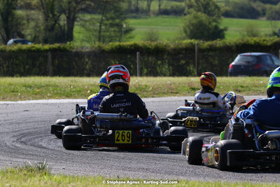 16 & 17/04/2022 : 3ème manche du Championnat du Sud 2022 au circuit d’Aigues-Vives (photos Stéphane Agnus) 2022 — karting