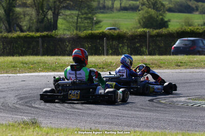 16 & 17/04/2022 : 3ème manche du Championnat du Sud 2022 au circuit d’Aigues-Vives (photos Stéphane Agnus) 2022 — karting