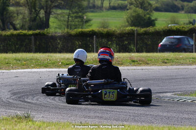 16 & 17/04/2022 : 3ème manche du Championnat du Sud 2022 au circuit d’Aigues-Vives (photos Stéphane Agnus) 2022 — karting