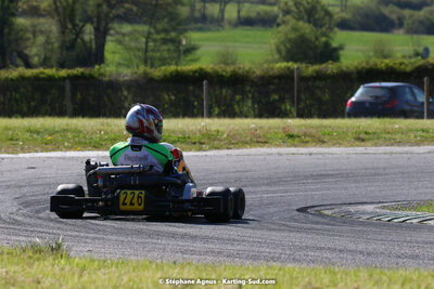16 & 17/04/2022 : 3ème manche du Championnat du Sud 2022 au circuit d’Aigues-Vives (photos Stéphane Agnus) 2022 — karting