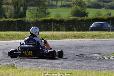 16 & 17/04/2022 : 3ème manche du Championnat du Sud 2022 au circuit d’Aigues-Vives (photos Stéphane Agnus) 2022 — karting