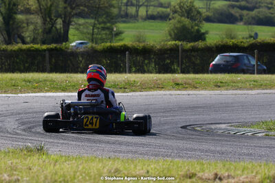 16 & 17/04/2022 : 3ème manche du Championnat du Sud 2022 au circuit d’Aigues-Vives (photos Stéphane Agnus) 2022 — karting