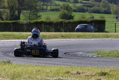 16 & 17/04/2022 : 3ème manche du Championnat du Sud 2022 au circuit d’Aigues-Vives (photos Stéphane Agnus) 2022 — karting