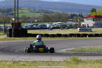 16 & 17/04/2022 : 3ème manche du Championnat du Sud 2022 au circuit d’Aigues-Vives (photos Stéphane Agnus) 2022 — karting