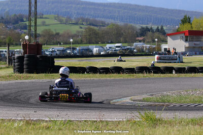 16 & 17/04/2022 : 3ème manche du Championnat du Sud 2022 au circuit d’Aigues-Vives (photos Stéphane Agnus) 2022 — karting