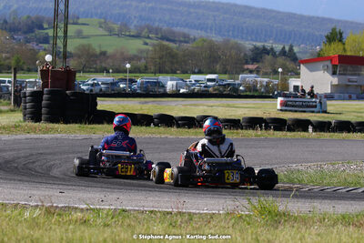 16 & 17/04/2022 : 3ème manche du Championnat du Sud 2022 au circuit d’Aigues-Vives (photos Stéphane Agnus) 2022 — karting