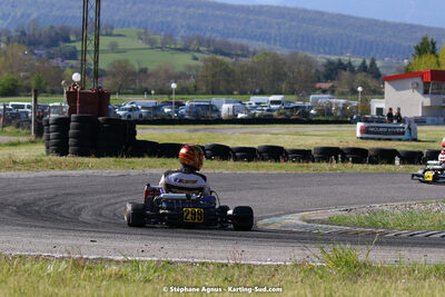 16 & 17/04/2022 : 3ème manche du Championnat du Sud 2022 au circuit d’Aigues-Vives (photos Stéphane Agnus) 2022 — karting