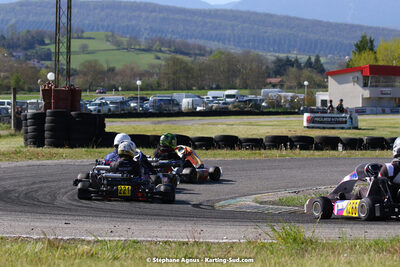 16 & 17/04/2022 : 3ème manche du Championnat du Sud 2022 au circuit d’Aigues-Vives (photos Stéphane Agnus) 2022 — karting