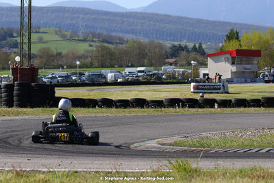 16 & 17/04/2022 : 3ème manche du Championnat du Sud 2022 au circuit d’Aigues-Vives (photos Stéphane Agnus) 2022 — karting