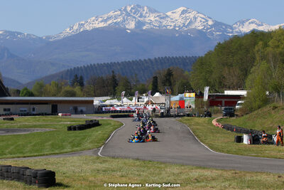 16 & 17/04/2022 : 3ème manche du Championnat du Sud 2022 au circuit d’Aigues-Vives (photos Stéphane Agnus) 2022 — karting