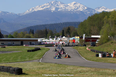 16 & 17/04/2022 : 3ème manche du Championnat du Sud 2022 au circuit d’Aigues-Vives (photos Stéphane Agnus) 2022 — karting