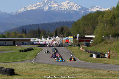 16 & 17/04/2022 : 3ème manche du Championnat du Sud 2022 au circuit d’Aigues-Vives (photos Stéphane Agnus) 2022 — karting