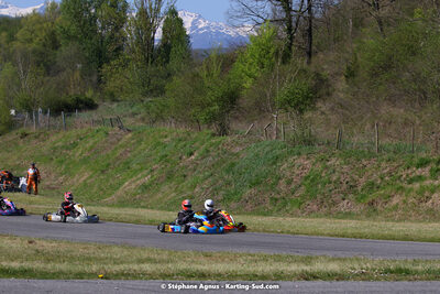 16 & 17/04/2022 : 3ème manche du Championnat du Sud 2022 au circuit d’Aigues-Vives (photos Stéphane Agnus) 2022 — karting