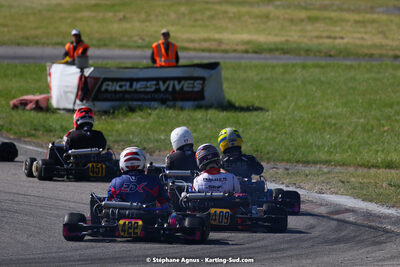 16 & 17/04/2022 : 3ème manche du Championnat du Sud 2022 au circuit d’Aigues-Vives (photos Stéphane Agnus) 2022 — karting