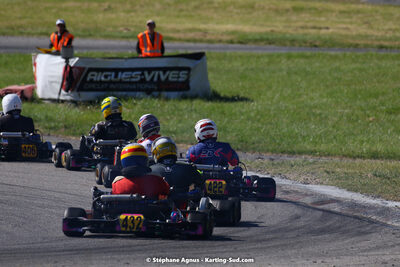 16 & 17/04/2022 : 3ème manche du Championnat du Sud 2022 au circuit d’Aigues-Vives (photos Stéphane Agnus) 2022 — karting