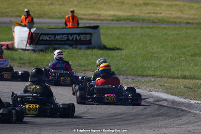 16 & 17/04/2022 : 3ème manche du Championnat du Sud 2022 au circuit d’Aigues-Vives (photos Stéphane Agnus) 2022 — karting
