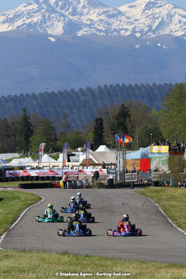 16 & 17/04/2022 : 3ème manche du Championnat du Sud 2022 au circuit d’Aigues-Vives (photos Stéphane Agnus) 2022 — karting