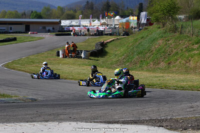 16 & 17/04/2022 : 3ème manche du Championnat du Sud 2022 au circuit d’Aigues-Vives (photos Stéphane Agnus) 2022 — karting