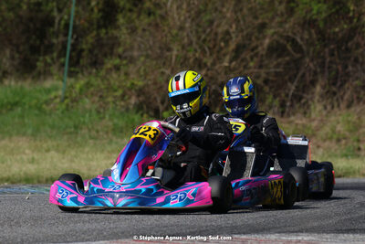 16 & 17/04/2022 : 3ème manche du Championnat du Sud 2022 au circuit d’Aigues-Vives (photos Stéphane Agnus) 2022 — karting