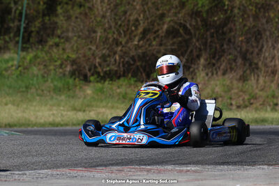 16 & 17/04/2022 : 3ème manche du Championnat du Sud 2022 au circuit d’Aigues-Vives (photos Stéphane Agnus) 2022 — karting