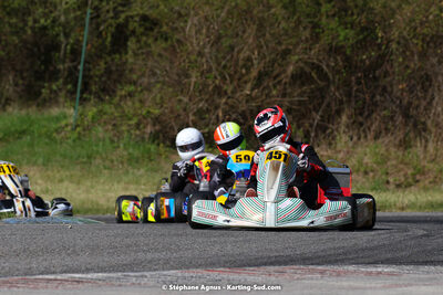 16 & 17/04/2022 : 3ème manche du Championnat du Sud 2022 au circuit d’Aigues-Vives (photos Stéphane Agnus) 2022 — karting
